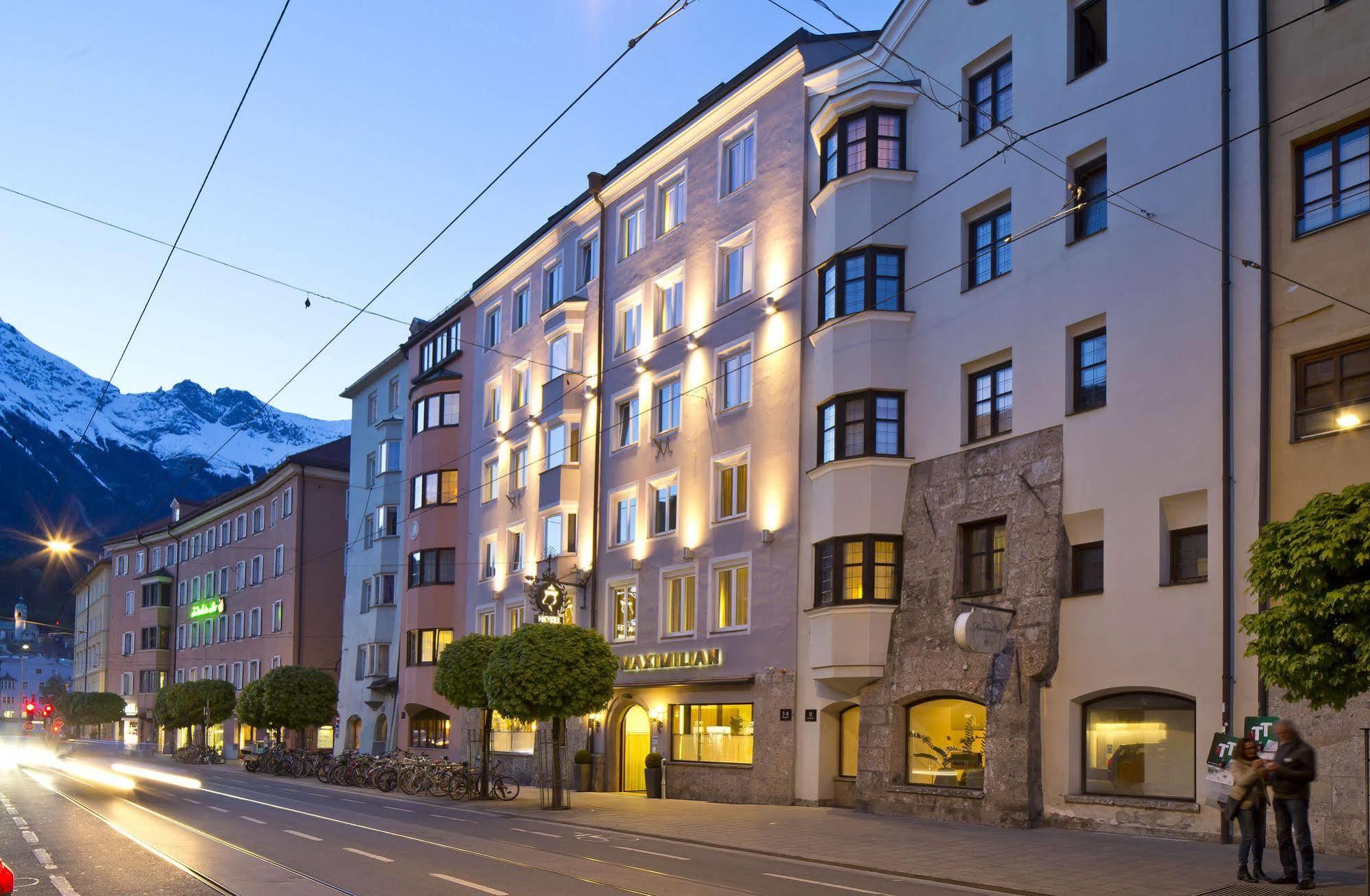 Hotel Maximilian - Stadthaus Penz Innsbruck Exteriér fotografie